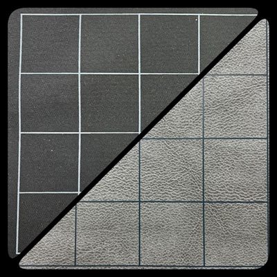 Chessex 1" Square 2 Sided Black/Grey Mega Mat image 0